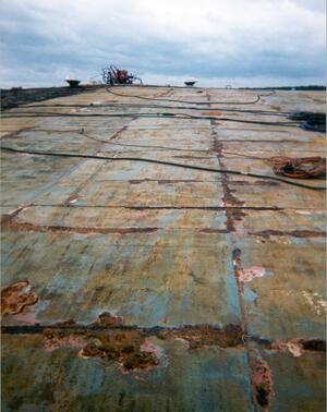 Severly Corroded Roof